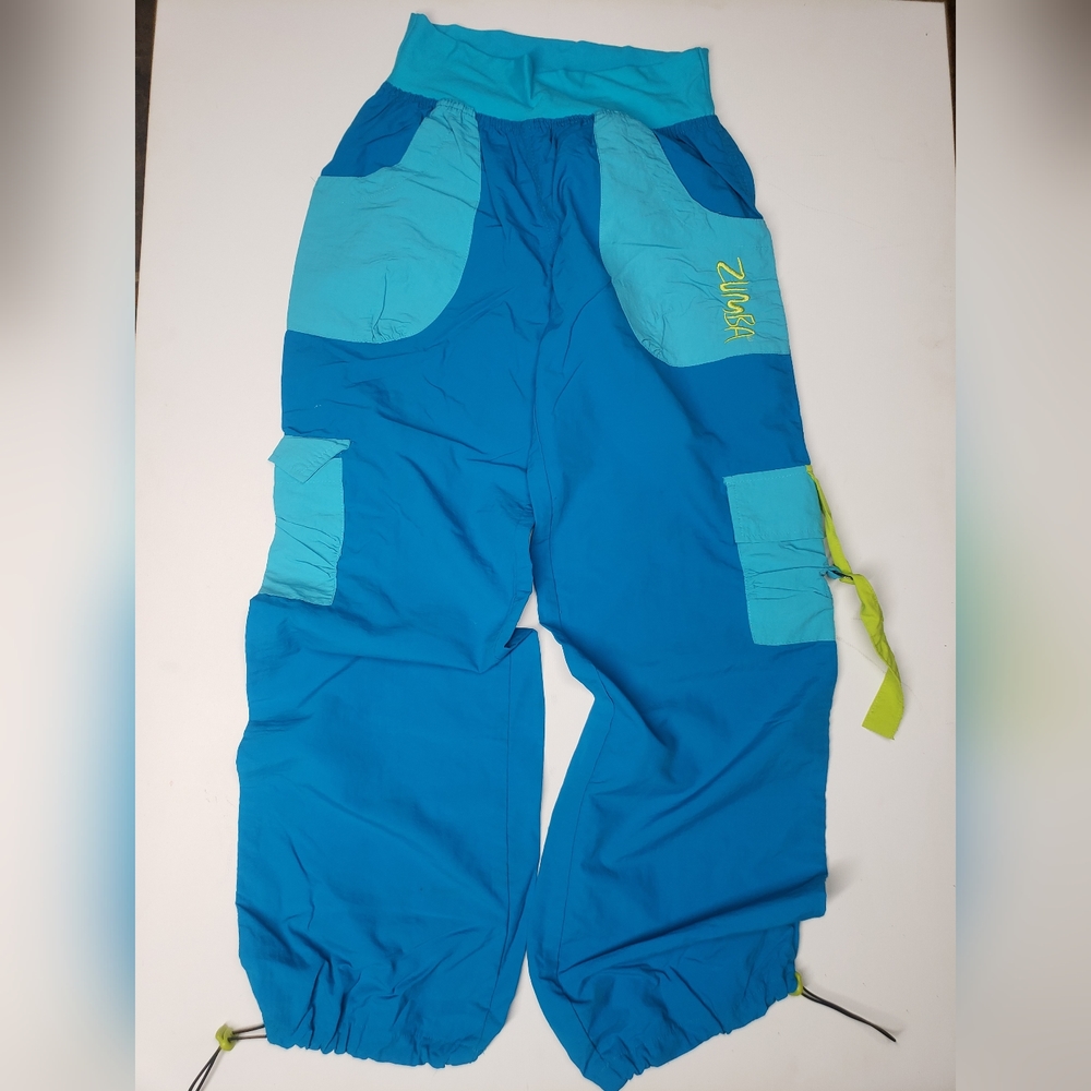 Zumba pants blue size medium